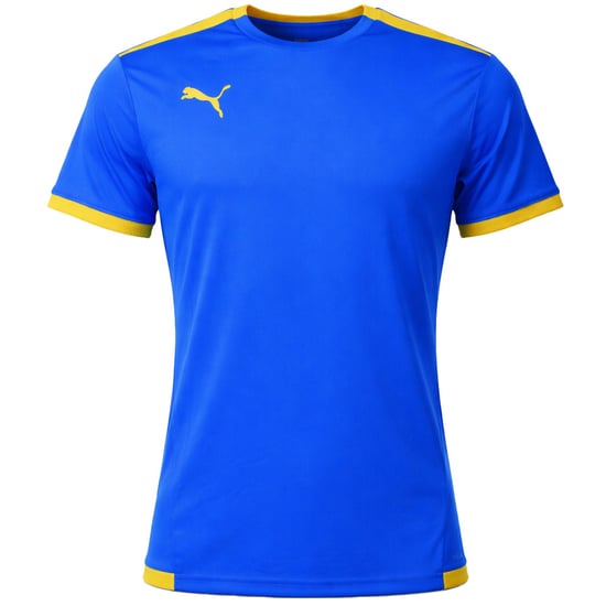 Puma teamLiga Mens Blue Football Top - Image 1