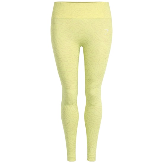 Gymshark Adapt Animal Seamless Womens Yellow Leggings - Image 1