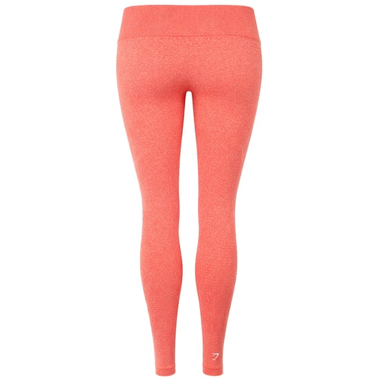 Gymshark Vital Seamless Womens Orange Marl Leggings - Image 2