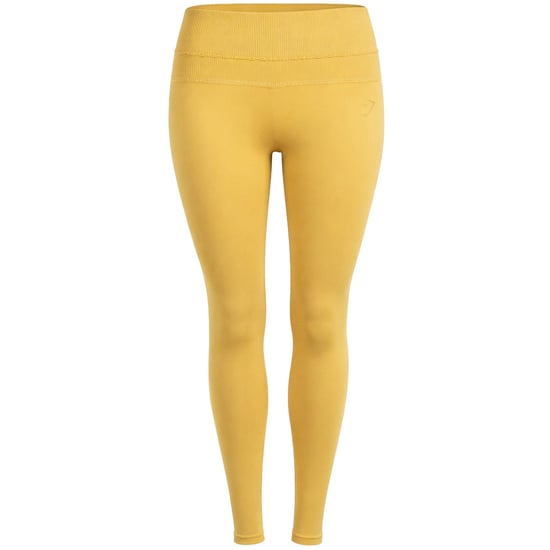 Gymshark Studio Womens Yellow Leggings - Image 1