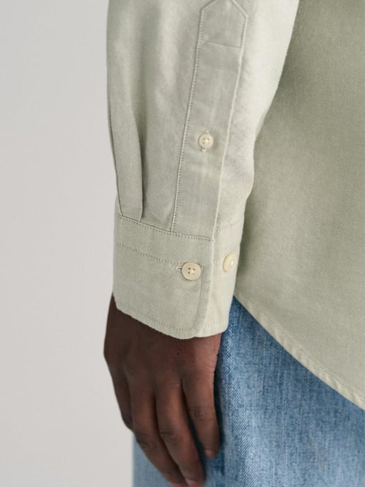 Mens Milky Matcha Classic Oxford Shirt - Image 5