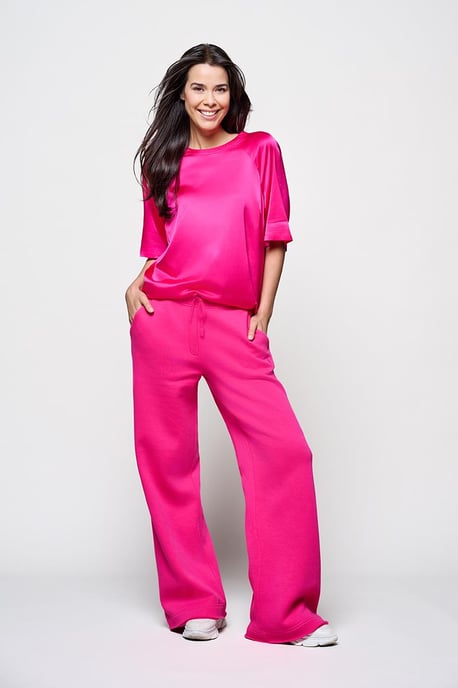 Caroline Tensen Roblin Top Fuchsia - Image 2