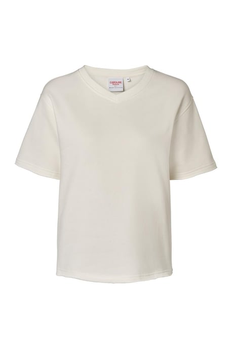 Caroline Tensen Emma Sweat Tee Off White - Image 3
