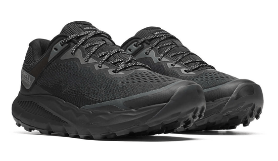Merrell Mens Nova 4 WP Trail Running Trainers Shoes Black J068395 - Image 3