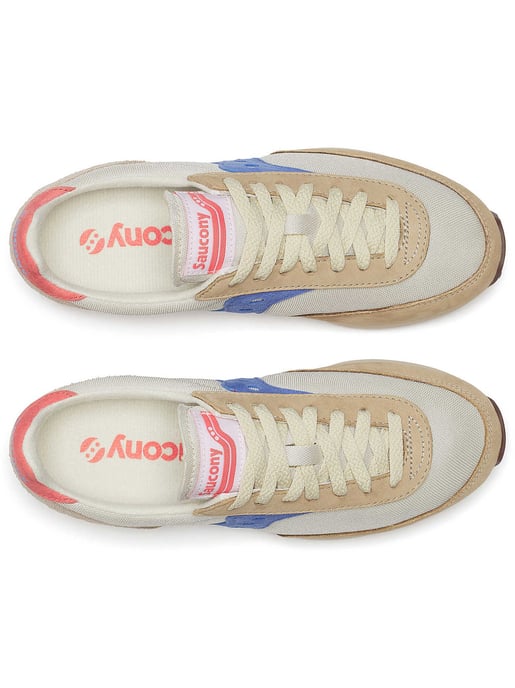 Womens Cream Blue Trainer 80 Trainer - Image 3