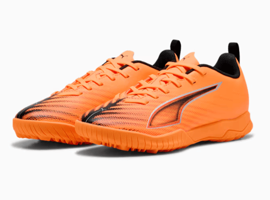 PUMA BOYS / GIRLS ULTRA 6 PLAY TT ASTRO TURF FOOTBALL TRAINERS BOOTS 108544 - Image 1