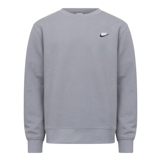 Nike Sportswear Club Men’s Fleece Crew Tracksuit in Grey - Image 2