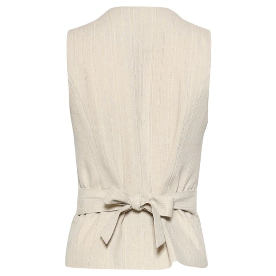 Smashed Lemon Klassiek gilet met glitterdetail | - Image 3