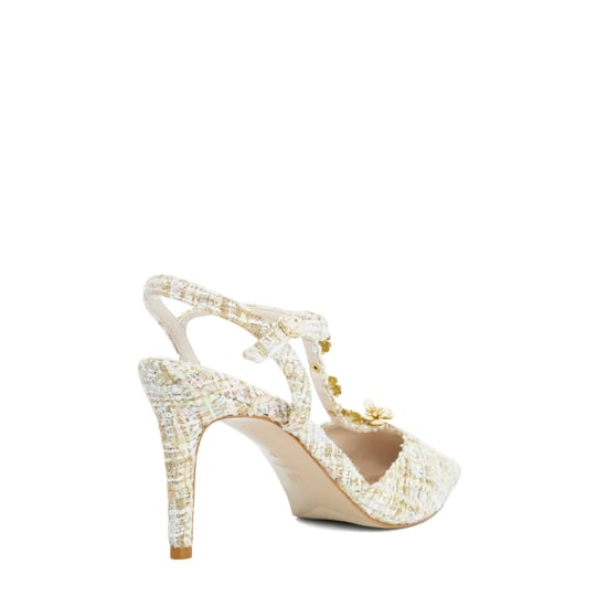 Dune Ladies Cornelia - Boucle T-Bar Embellished Open Courts - Image 4
