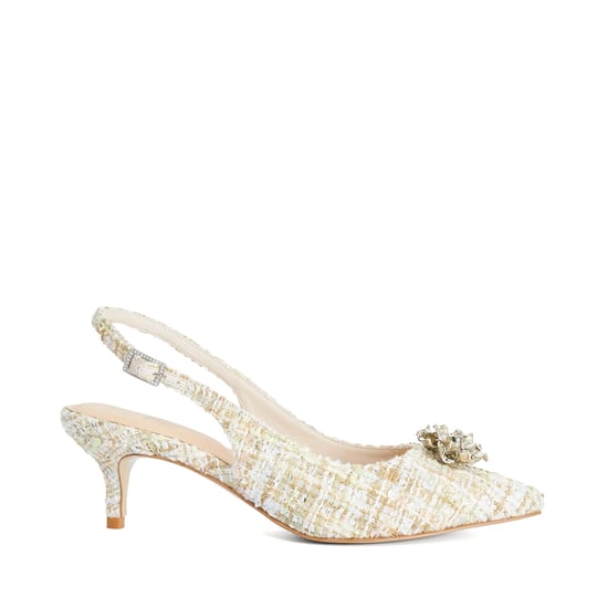 Dune Ladies Camellias - Boucle Sling-Back Courts - Image 2