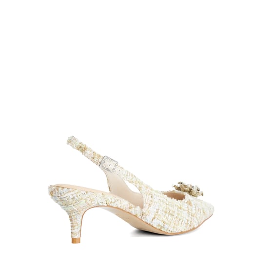 Dune Ladies Camellias - Boucle Sling-Back Courts - Image 4
