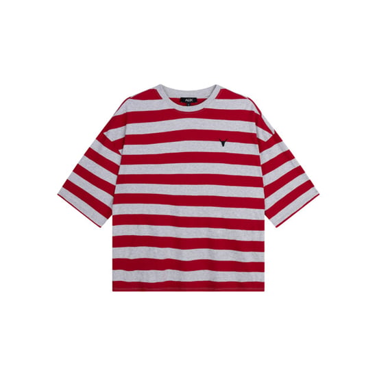 Alix The Label Ladies knitted block stripe t-shirt t-shirts 2602880607 - Image 1