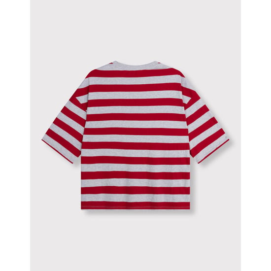 Alix The Label Ladies knitted block stripe t-shirt t-shirts 2602880607 - Image 3