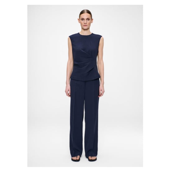 Zenggi Japanse crepe draped top tops x04-1002 643 - Image 3