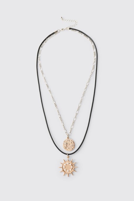 Sun Layered Necklace - Image 1
