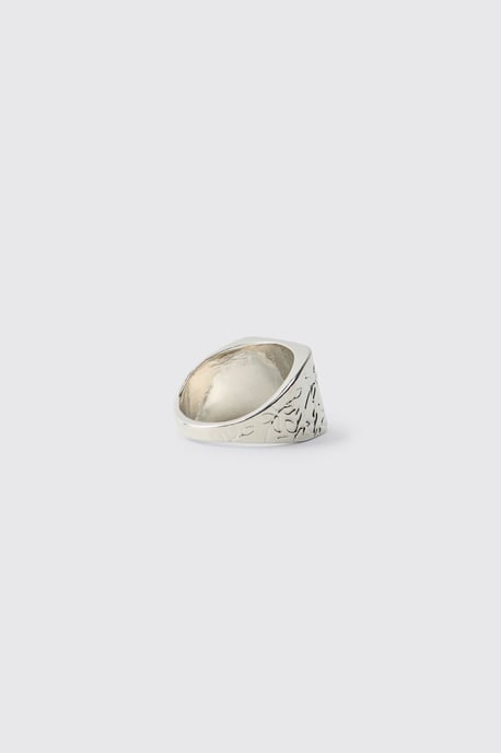 Silver Floral Ring - Image 3