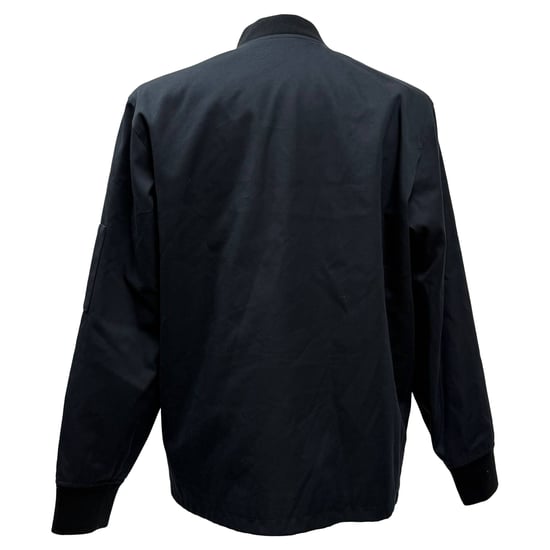 A.P.C. Greg bomberjack van katoen in marineblauw. - Image 3