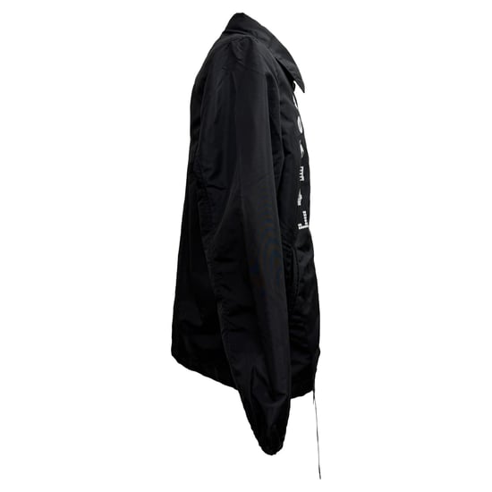 Lanvin – Enter Nothing – Mönstrad bomberjacka i svart nylon - Image 2