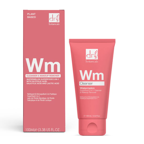 Watermeloen 2-in-1 Reiniger & Makeupverwijderaar met Glycolzuur, Salicylzuur en Melkzuur 100ml - Image 1