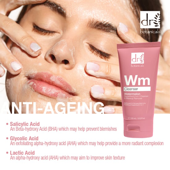 Watermeloen 2-in-1 Reiniger & Makeupverwijderaar met Glycolzuur, Salicylzuur en Melkzuur 100ml - Image 5