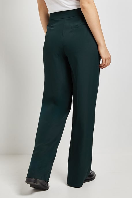 Stitch Waistband Straight Leg Trouser - Image 3