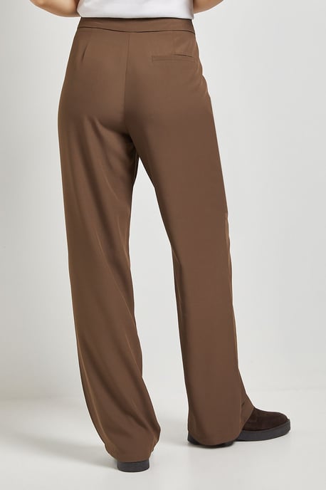 Stitch Waistband Straight Leg Trouser - Image 3