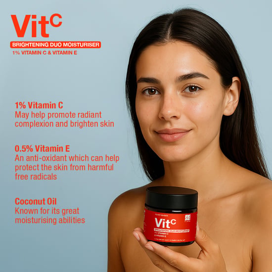 Brightening Duo Moisturiser with 1% Vitamin C & Vitamin E 60ml - Image 4