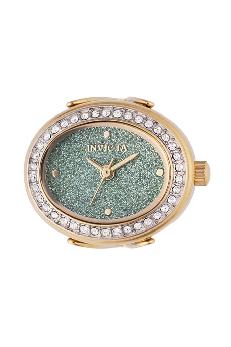 Invicta Mini 49602 Dames Horloge - Quartz Uurwerk - Roestvrij Staal met groene Wijzerplaat - 24mm - Image 5