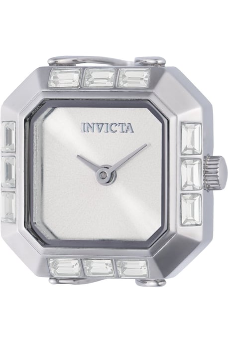 Invicta Mini 49580 Dames Horloge - Quartz Uurwerk - Roestvrij Staal met zilveren Wijzerplaat - 21mm - Image 1