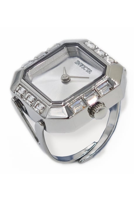 Invicta Mini 49580 Dames Horloge - Quartz Uurwerk - Roestvrij Staal met zilveren Wijzerplaat - 21mm - Image 3