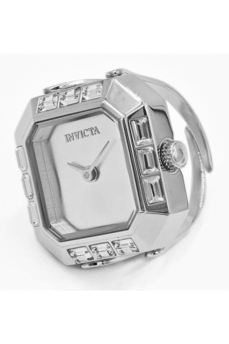 Invicta Mini 49580 Dames Horloge - Quartz Uurwerk - Roestvrij Staal met zilveren Wijzerplaat - 21mm - Image 4