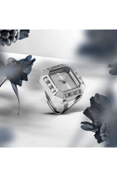 Invicta Mini 49580 Dames Horloge - Quartz Uurwerk - Roestvrij Staal met zilveren Wijzerplaat - 21mm - Image 5