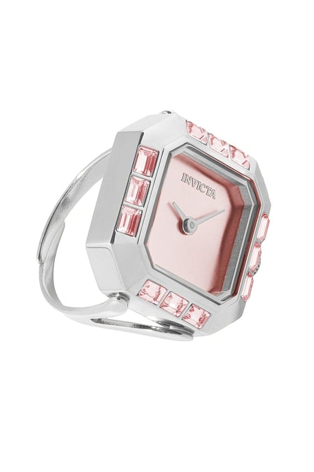 Invicta Mini 49581 Dames Horloge - Quartz Uurwerk - Roestvrij Staal met roze Wijzerplaat - 21mm - Image 2