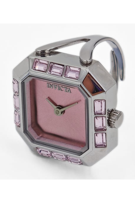 Invicta Mini 49581 Dames Horloge - Quartz Uurwerk - Roestvrij Staal met roze Wijzerplaat - 21mm - Image 3