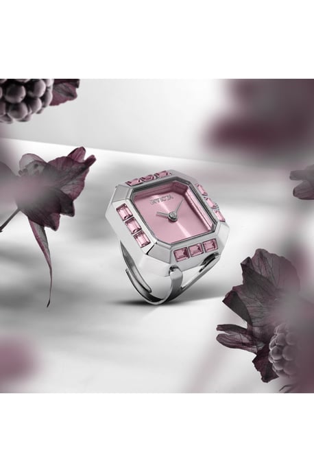 Invicta Mini 49581 Dames Horloge - Quartz Uurwerk - Roestvrij Staal met roze Wijzerplaat - 21mm - Image 6