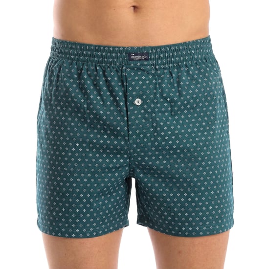Pack of 2 Essential Cotton Men's Boxer Shorts with Elastic Waistband A0100 - Image 2