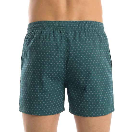 Pack of 2 Essential Cotton Men's Boxer Shorts with Elastic Waistband A0100 - Image 4