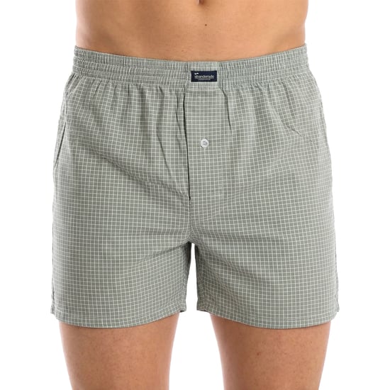 Pack of 2 Essential Cotton Men's Boxer Shorts with Elastic Waistband A0100 - Image 5