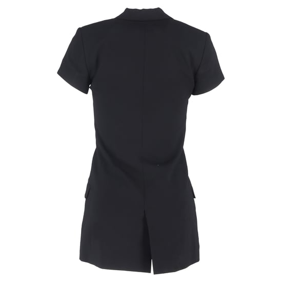 Totême single-breasted blazer met korte mouwen in zwarte wol - Image 3