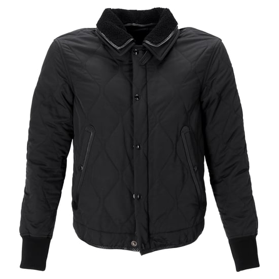 Tom Ford donsjack met shear-trimmed afwerking in zwart polyamide - Image 1