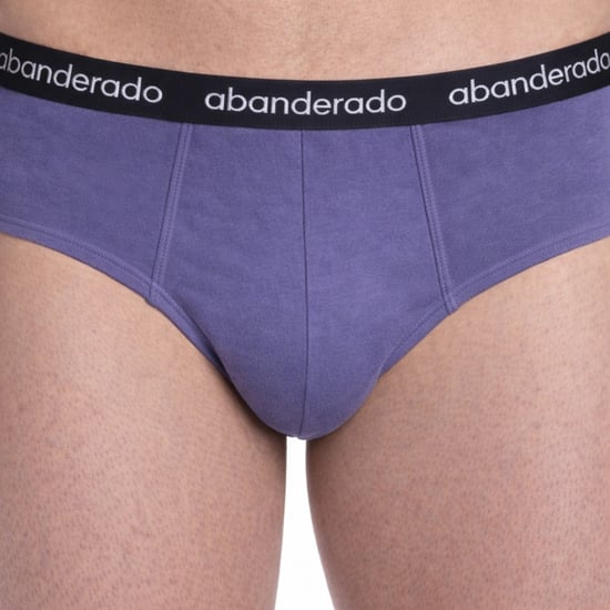 Pack of 2 Men's Elastic Cotton Briefs AA595 - Image 3