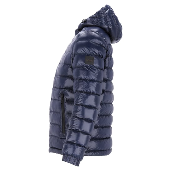 Hugo Boss gewatteerde jas in marineblauw nylon - Image 2