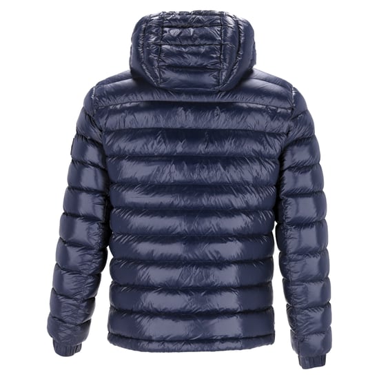 Hugo Boss gewatteerde jas in marineblauw nylon - Image 3