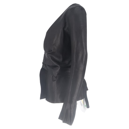 Rick Owens wikkeljas in zwart leer - Image 2