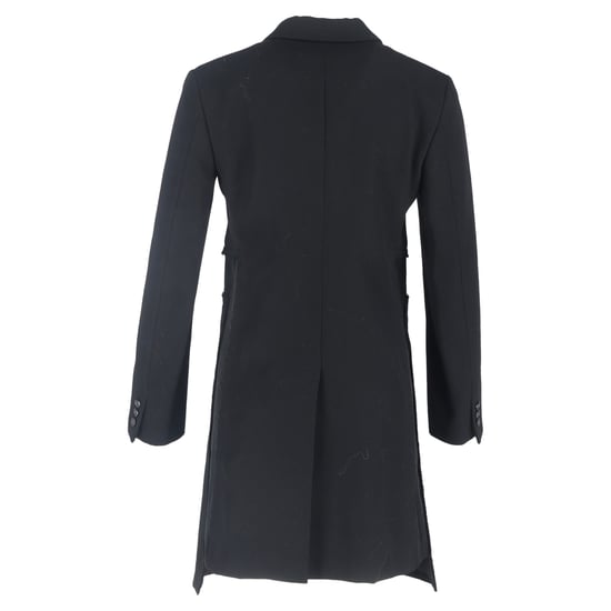 Comme Des Garçons single-breasted jas met panelen in zwarte wol - Image 3