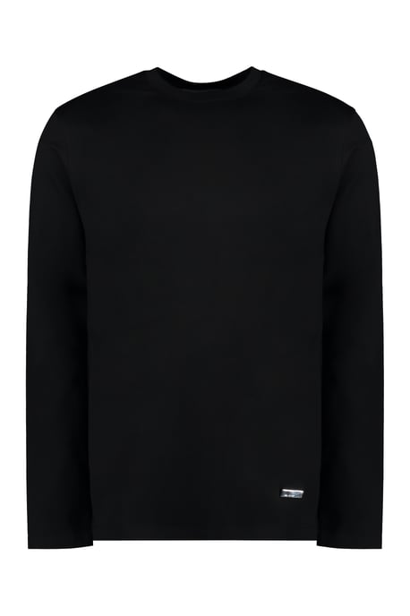 Zwarte Katoenen T-shirt - Image 1