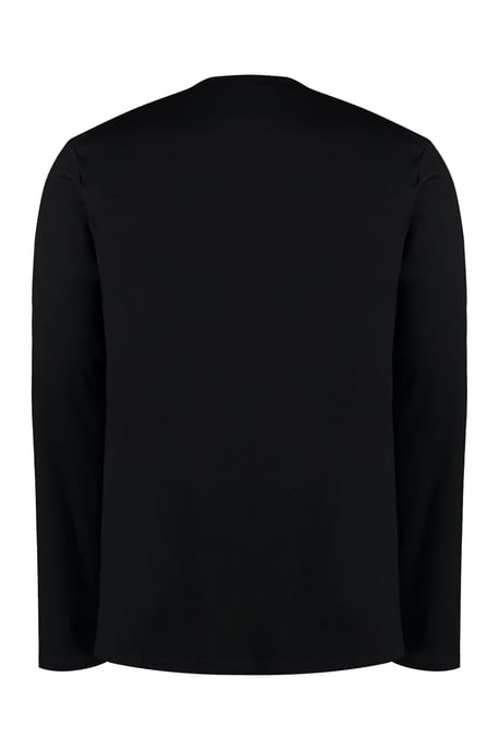 Zwarte Katoenen T-shirt - Image 2