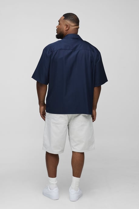 Plus Carpenter Relaxed Fit Shorts - Image 2