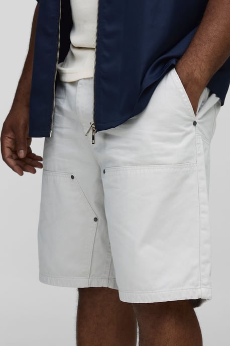 Plus Carpenter Relaxed Fit Shorts - Image 3