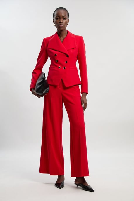 Compact Stretch Tipped Tailored Blazer - Image 2